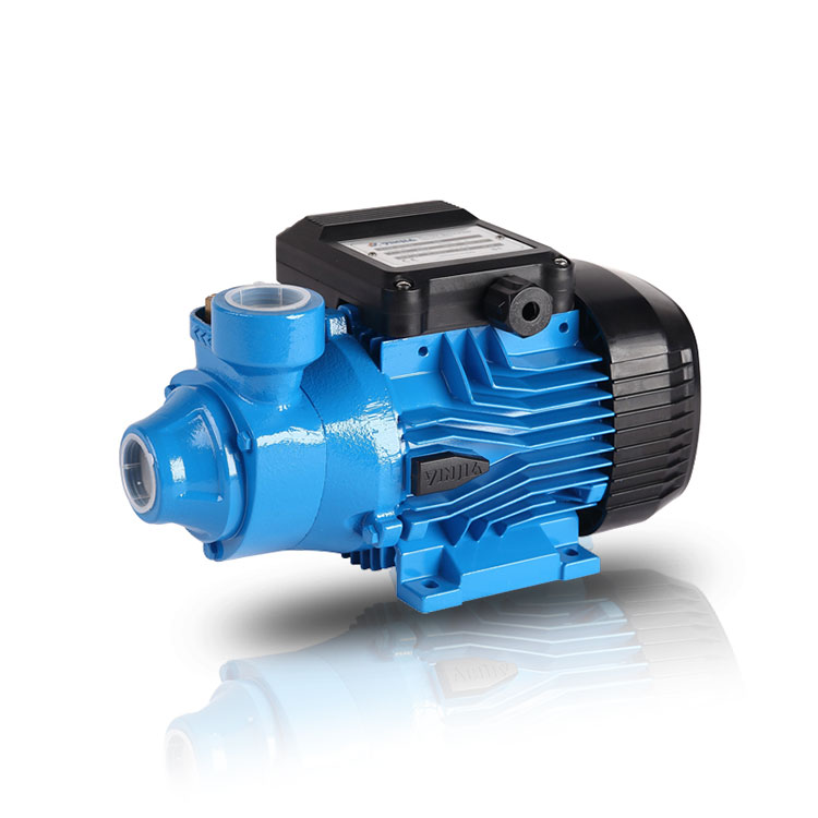What should be paid attention to when the peripheral pump transports viscous medium?
