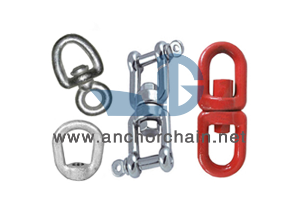 Features and applications of chain swivels