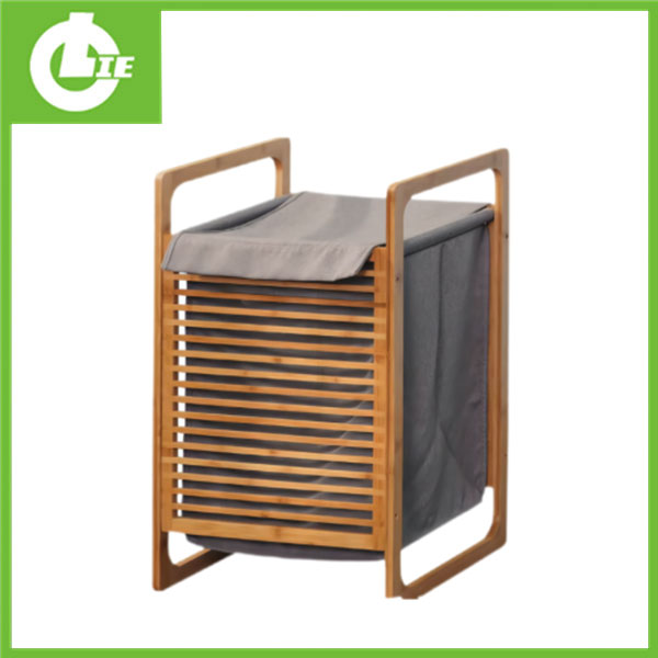 Features of Simple Bamboo Dirty Clothes Basket