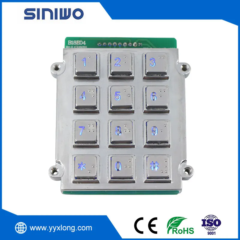Industrial Braille Keypad: Enhancing Accessibility in Industrial Environments