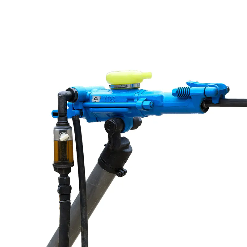 How Does a Handheld Pneumatic Rock Drill Work?
