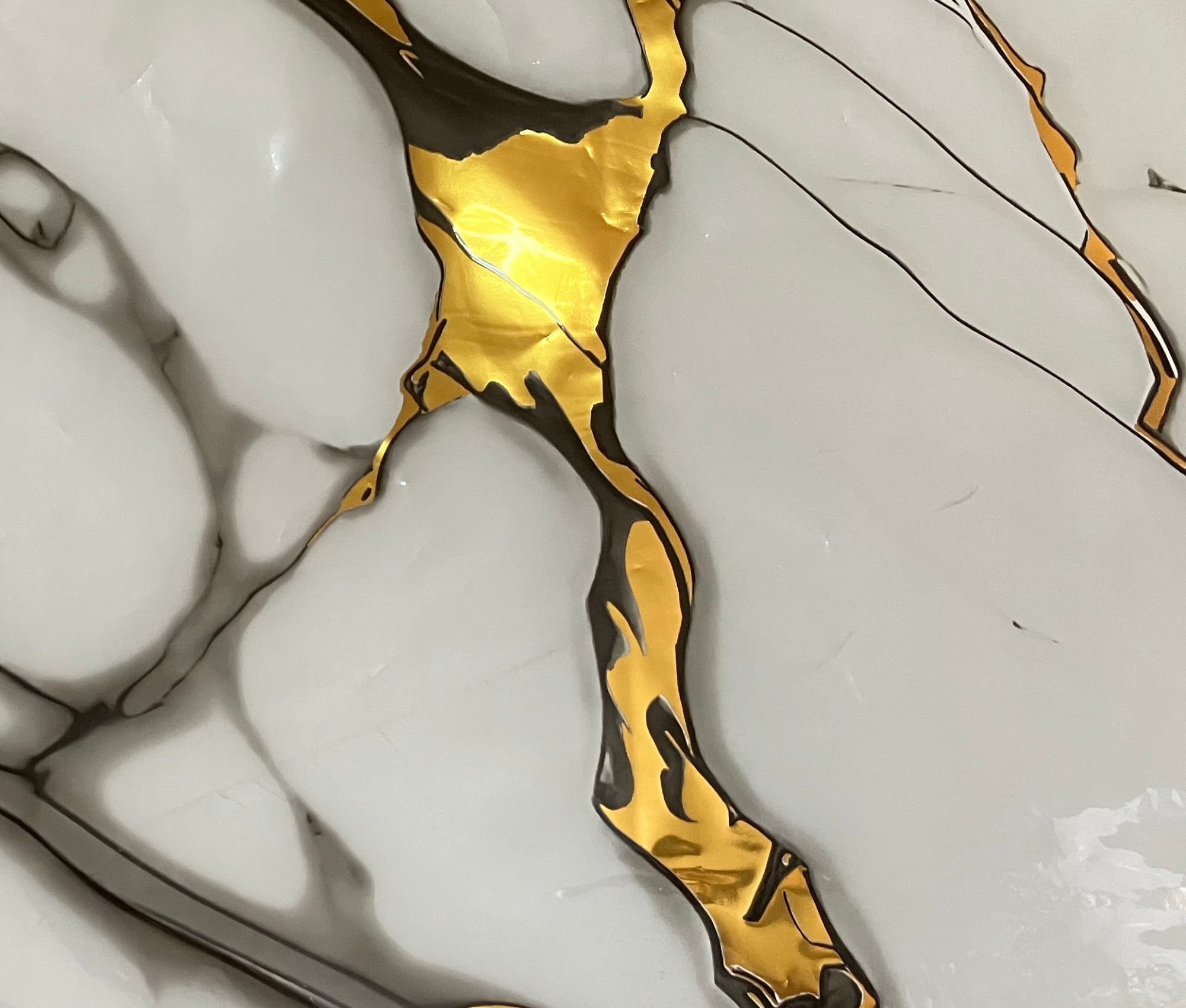 Custom UV Marble Sheets Hot Stamping Foil Supplier for Premium Decorative Finishes